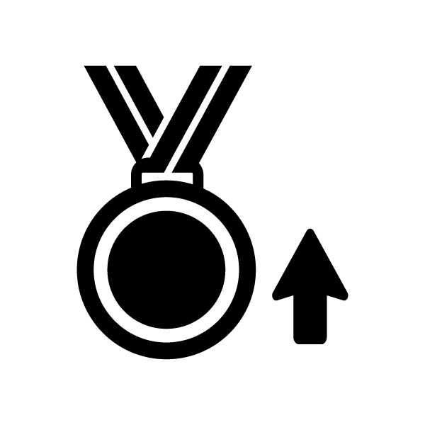 皆勤賞アイコン
